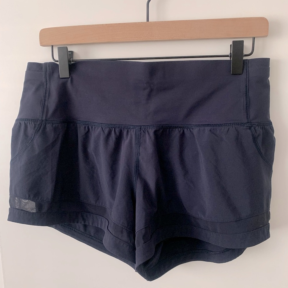Lululemon Navy Shorts Size 8